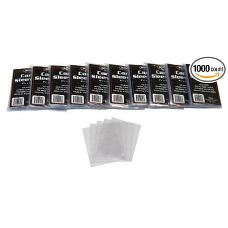 Trading Card Set Sleeves - (1000) Brand Trading Card Polypropylene Outer Sleeves - 2-5/8
