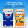 St. Joseph Aspirin Pain Reliever (NSAID) 81mg, Enteric Safety Coated