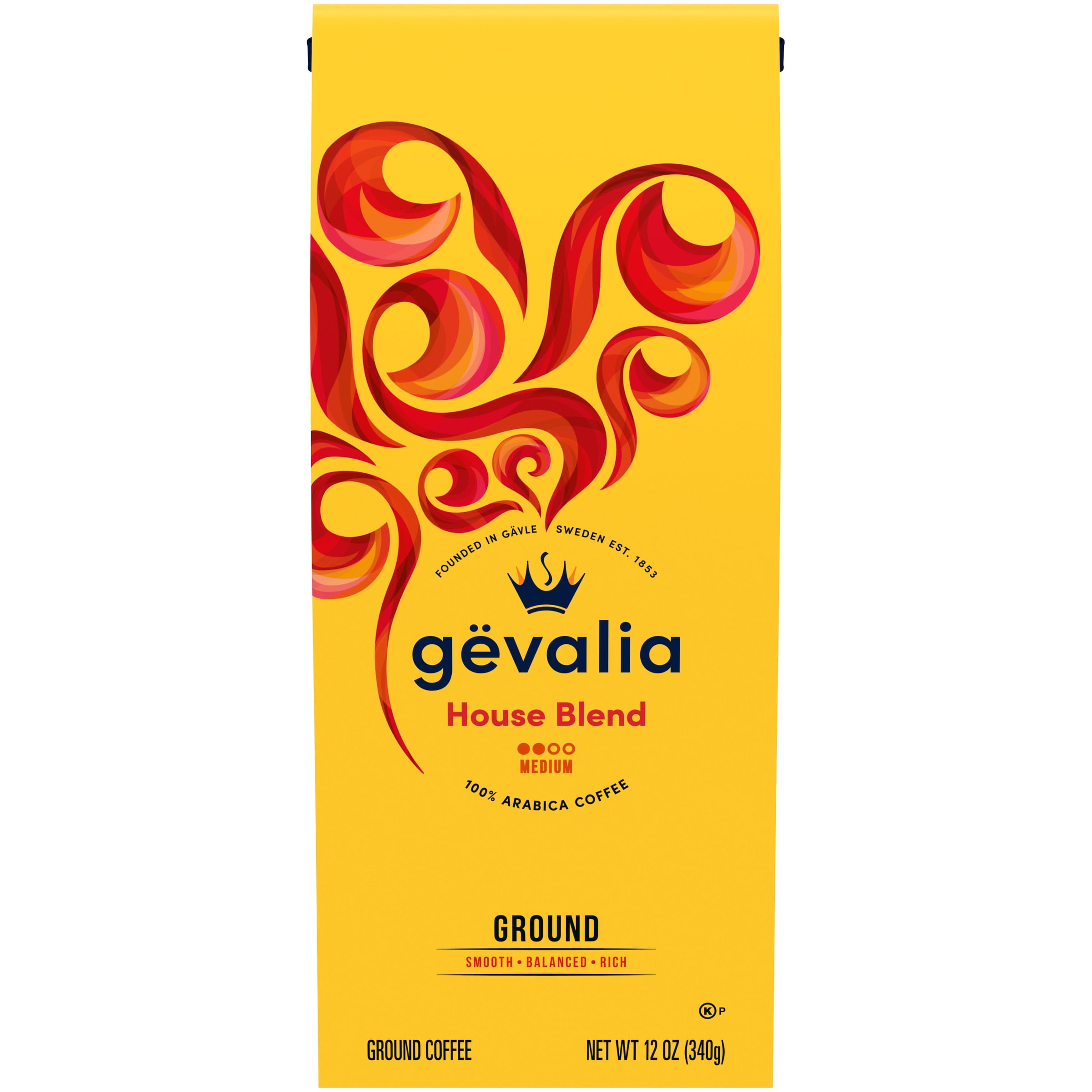 Gevalia House Blend Ground Coffee, 12 oz. Bag