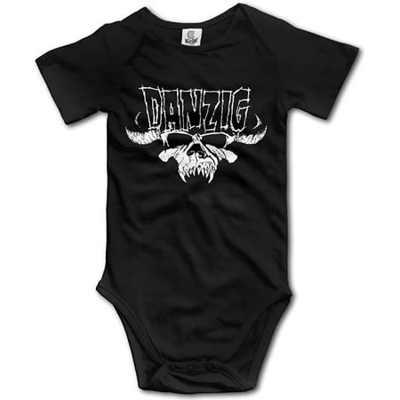 

Unisex Baby Danzig American Heavy Metal Band Skeletons Romper Onesie Jumpsuit