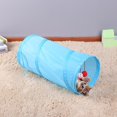thumbnail image 2 of Kuymtek Cat Tunnel Funny Cat Kitten Game Play Juguete Plegable Con Dos Bolas (azul Cielo), 2 of 8