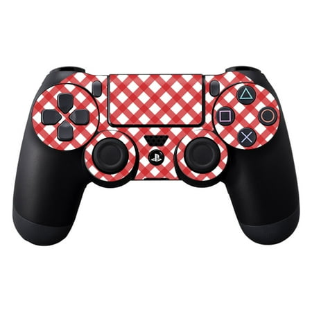 Mightyskins Protective Vinyl Skin Decal Cover for Sony PlayStation DualShock 4 Controller wrap sticker skins Red Picnic