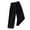 Black, variant on Girls' Sweatpants Casual Loose Elastic Waist Drawstring Wide Leg Joggers Baggy Lounge Pants with Pockets 4-17 Y