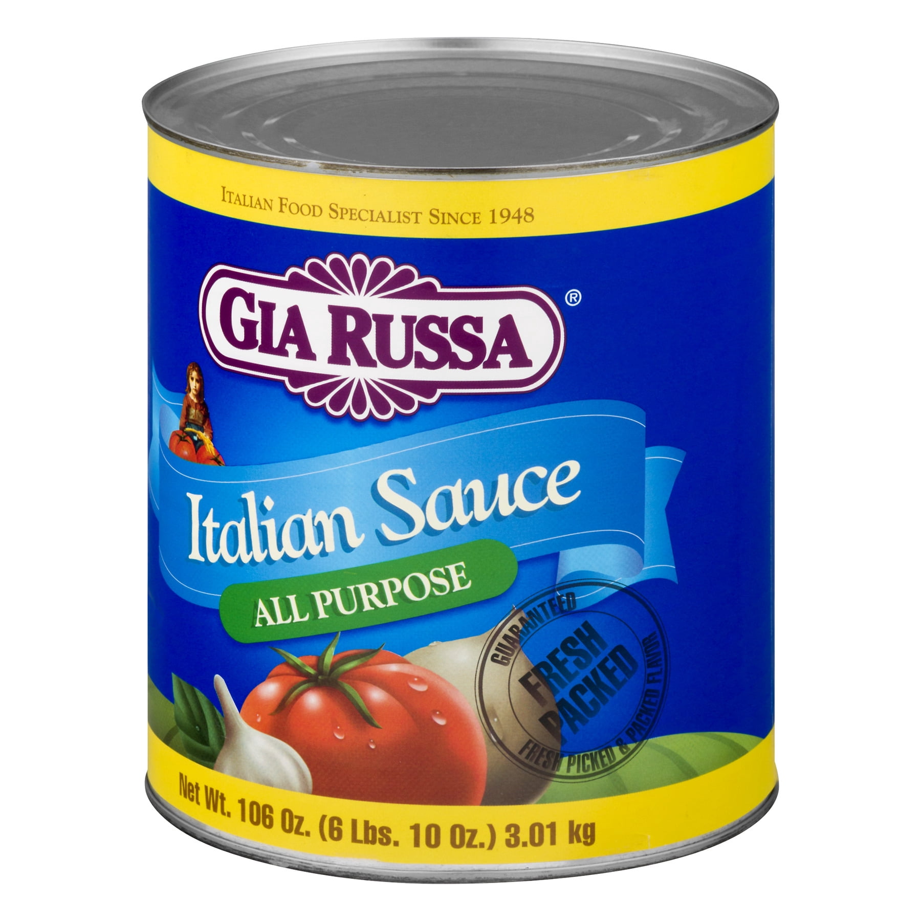 Gia Russa All Purpose Italian Sauce 106 oz Can