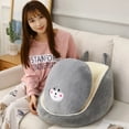 thumbnail image 5 of Lindo Animal frutal Kawai Plushie pan semicerrado peluche silla cojín sujetar almohada decoración del hogar regalo para niñas, 5 of 5
