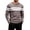 552#Light Brown, variant on Men's Sweaters Striped Crew Neck Long Sleeve Loose Fit Soft Cozy Lightweight Pullover Sweater Tops