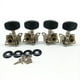 thumbnail image 1 of Soidarity 4 Uds. De componentes de clavija de afinación de ukelele, accesorios para instrumentos musicales, máquina de rodillo de cuerda Universal, Accesorios para instrumentos musicales Soidarity OD025818-00, 1 of 6