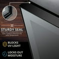 thumbnail image 2 of Ivation 43 Bottle Freestanding Wine Refrigerator, Dual Zone Wine Fridge with Lock, Black, 2 of 8