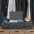 thumbnail image 4 of Woven Storage Basket - Grey, 4 of 7
