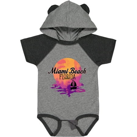 

Inktastic Miami Beach Florida Vacation Sunset Gift Baby Girl Bodysuit