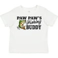 thumbnail image 3 of Inktastic Paw Paw's Fishing Buddy Boys Toddler T-Shirt, 3 of 5