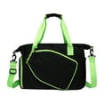 thumbnail image 1 of Bolsa para raqueta de tenis, bolsa de bádminton, elegante, de gran capacidad, con correa de hombro ajustable Negro, 1 of 8