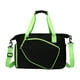 thumbnail image 2 of Bolsa de tenis con compartimento para zapatos para mujer y hombre, resistente al agua, portátil y elegante. Negro, 2 of 8