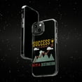 thumbnail image 6 of DistinctInk Clear Case for Apple iPhone 15 (6.1" Screen) - Success Journey Not Destination, 6 of 9