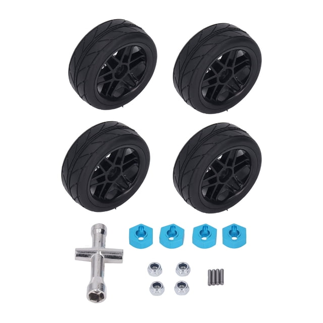 Ruedas Y Neumáticos De Coche RC, Fuerte Amortiguación 1/10 Ruedas Y Neumáticos RC Para Diferentes Caminos ANGGREK Otros