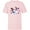 Soft Pink, variant on Disney Goofy Baseball Pitcher Bubble Gum Distressed - Short Sleeve T-Shirt for Kids - Customized-Athletic Heather