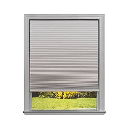 Photo 1 of *MINOR CRACK*Easy Lift Trim-at-Home Cordless Cellular Blackout Fabric Shade Natural, 30 in x 64 in, (Fits windows 19"- 30")