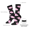 thumbnail image 4 of Fotbe Cowboy Hat Pattern Long Socks for Men & Women – Breathable & Stretchy Compression Socks, Ideal for Running, Travel, and Everyday Wear Size 5-11, 4 of 6