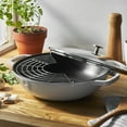 thumbnail image 6 of Staub Cast Iron Perfect Pan , Dutch Oven, 4.5-quart,  serves 4-5, Made in France, White Truffle, 6 of 6