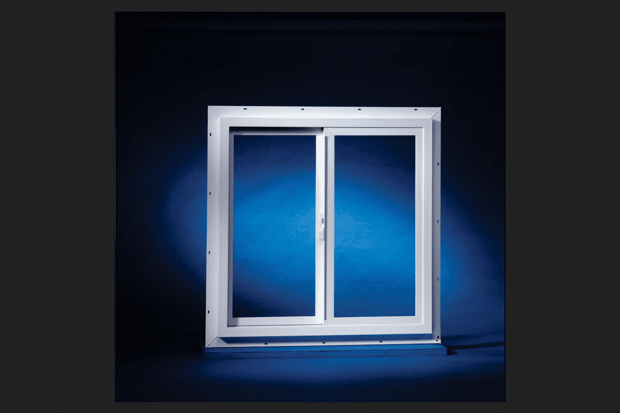 30x16 Vinyl Basement Slider Window White Basement Window, Replacement Sliding Windows with