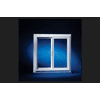 Duo-Corp Agriclass Double Slide White Glass/Vinyl Window 23.5 in. H X 2.25 in. W X 23.5 in. L 1 pk