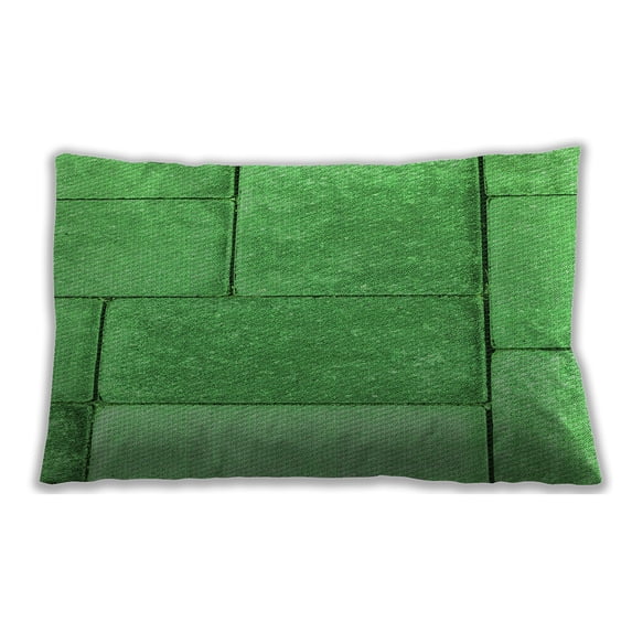 Ahgly Company Indoor Rectangular Contemporary Lumbar Throw Pillow, 13 inch by 19 inch