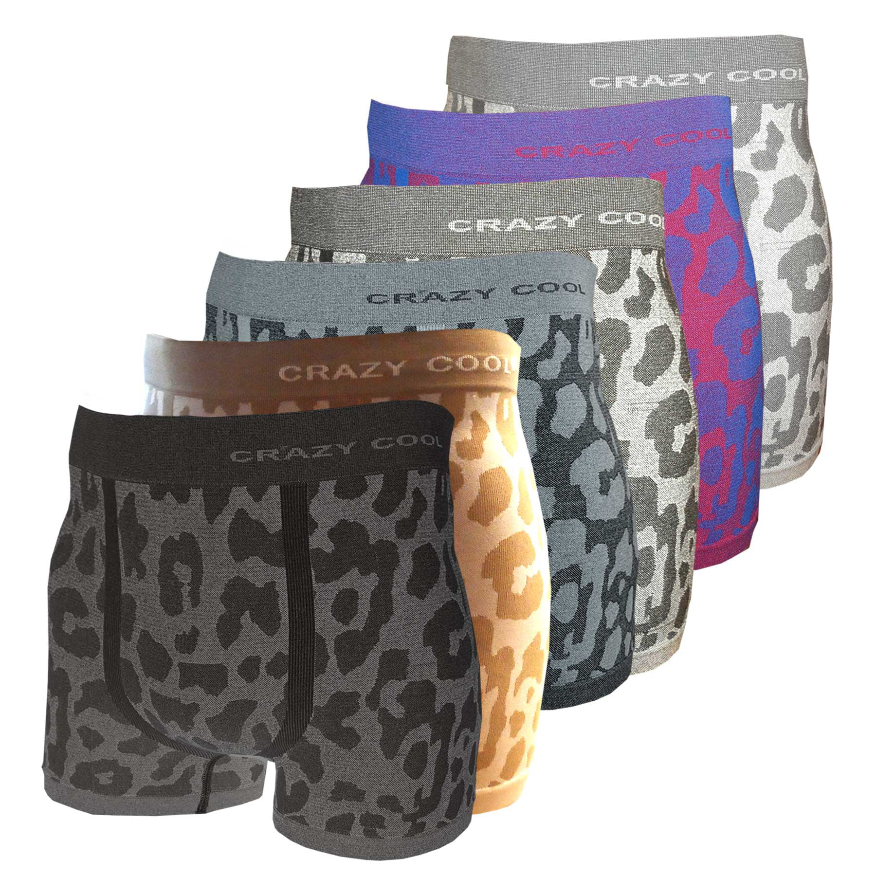 CRAZY BOXERS boxer shorts pack sorpesa 6 PCs printed men - AliExpress