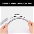 thumbnail image 4 of SEIWEI Flexible Extension Bar Set Adapter Alloy Imperial Socket wrench Tool for Commercial or Occasional Silver (1/2"250mm), 4 of 9