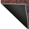 thumbnail image 5 of Addison Rugs Mayfield Premium Machine Washable Transitional Stripes Paprika Rectangle Rug, 5' x 7'6", 5 of 6
