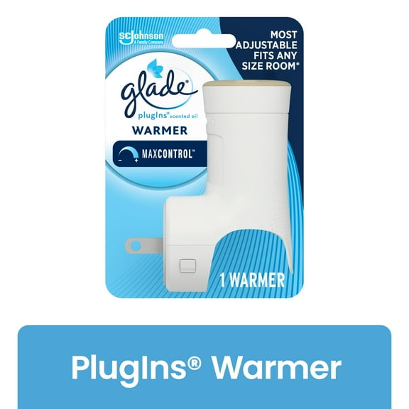 Glade PlugIns Air Freshener Warmer, Holds Essential Oil Infused Wall Plug In Refill, 1 Count