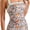 Color 03, variant on Top-kevin Women Sexy Tummy Control One Piece Swimsuit Halter Retro Bathing Sui