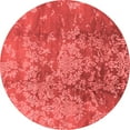 thumbnail image 1 of Ahgly Company Indoor Round Oriental Red Industrial Area Rugs, 3' Round, 1 of 4
