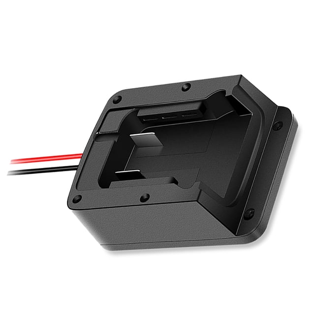 Scienceny Base adaptadora de batería, herramientas eléctricas DIY, soporte de conector de alimentación, accesorios de repuesto para baterías de litio Herramientas eléctricas Scienceny TO008497-00