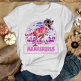 thumbnail image 3 of Camiseta de dinosaurio Mamasaurus para el Día de la Madre, camiseta de moda Harajuku para hombres y mujeres, camiseta de verano fresca de manga corta estilo hip hop, 3 of 5