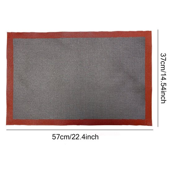 Agiferg Tapis de Cuisson en Silicone Perforé Pain Macaron Biscuits Tapis de Four Antiadhésif