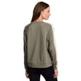 thumbnail image 2 of RBX Active Women's Ultra Lightweight Cotton Blend French Terry Crewneck Pullover with Crochet Trim, 2 of 5