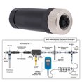 thumbnail image 2 of SHENMO For NMEA 2000 N2K Field Installable Connector External Thread M12 Female 5 Pin for Lowrance Networks, 2 of 6