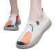 thumbnail image 1 of Zapatos Casuales para Mocasines Pintados Mujer Punta Redonda Antideslizante Uso Diario, 1 of 9