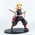 thumbnail image 1 of Demon Slayer: Kimetsu no Yaiba figura ornamento purgatorio Anjuro animación muñeca de dibujos animados juguete modelo de coche de oficina, 1 of 4