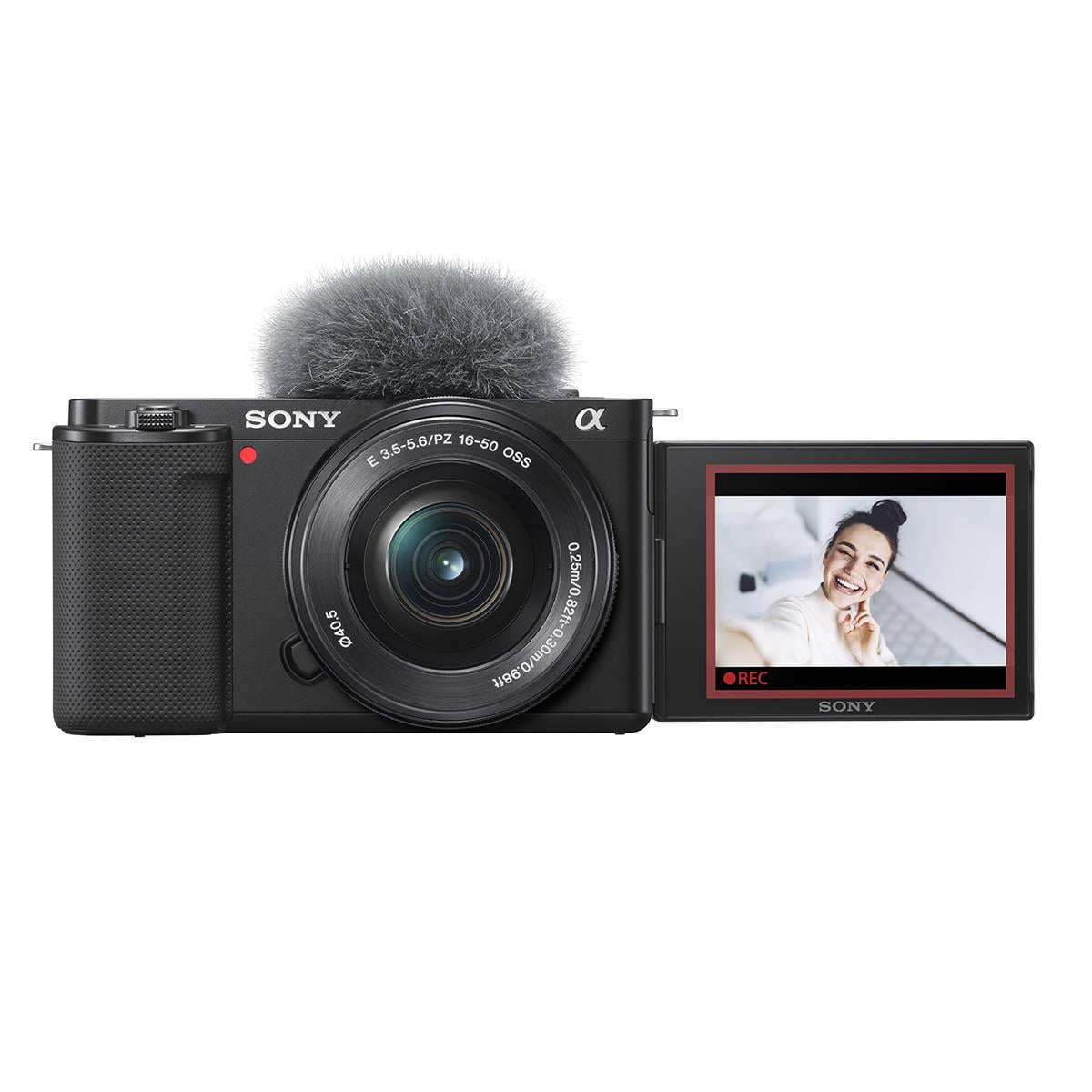 美品　VLOGCAM ZV-E10 Sony Sony ZV-E10 Mirrorless Vlog Camera with 16-50mm Lens