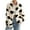 Black, variant on Cozy Oversized Heart Print Zipper Cardigan For Fall And Winter Long Sleeve Soft Jacket For Women winter coats for women