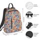 thumbnail image 2 of Balery Set Of Travel Vintage Mochila Ligera para Hombres y Mujeres – Resistente y Impermeable, Ideal para la Escuela, el Trabajo, los Viajes y el Uso Diario, 2 of 7