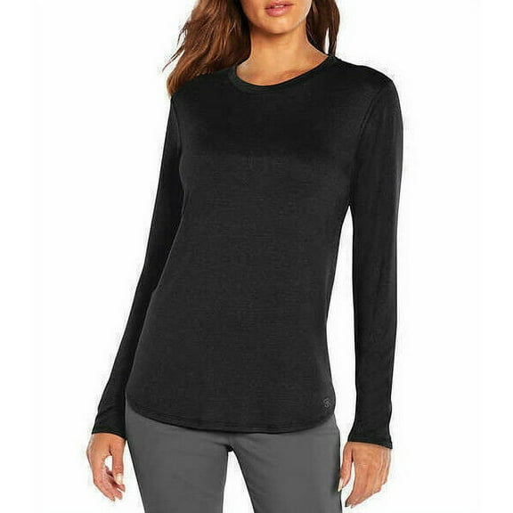 Banana Republic Long Sleeve Crewneck Top Womens black Size M