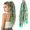 Blue, variant on Boho Braided Ponytail Hairpiece with Accessories, Instant Elastic Hand-Braided Viking Braid Hairpiece, Long Boho BraidedPonytailExtension, Clip in Ponytail Hair Tie, for Cosplay & Festivals Hairwig