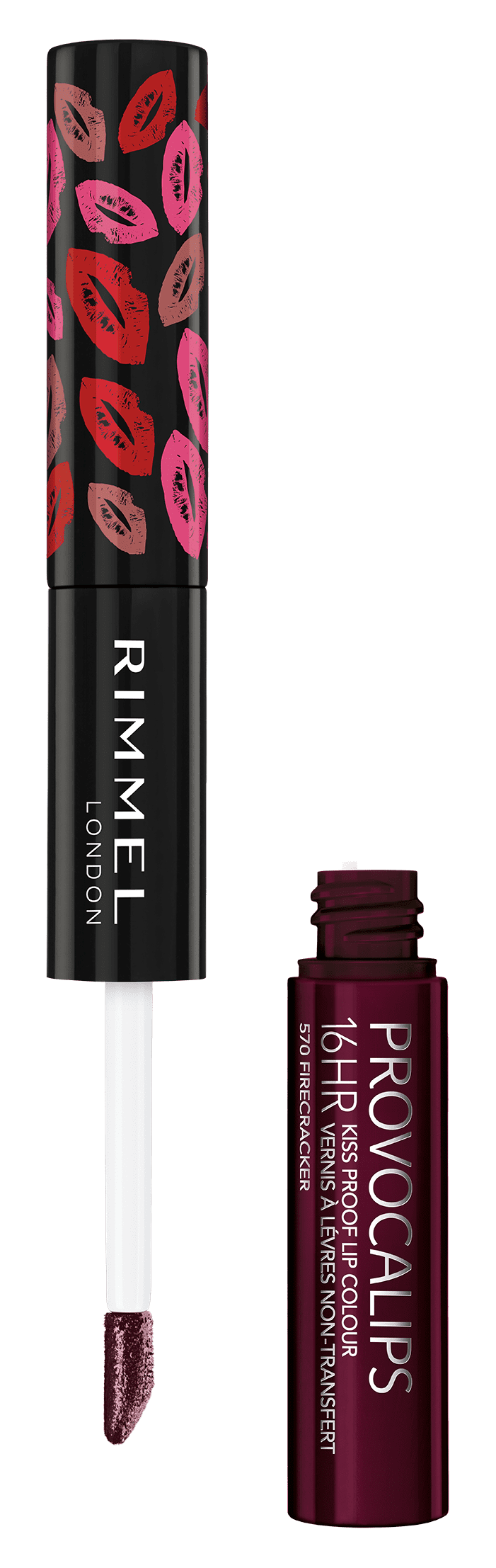 Rimmel London Provocalips 16HR Kiss Proof Lip Color, Firecracker
