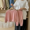 thumbnail image 2 of REDARER Toddler Fall Outfits for Girl Boy Long Sleeve Top and Long Sweatpants 2PCS,Kids Clothing,Size:18-24 Months, 2 of 9