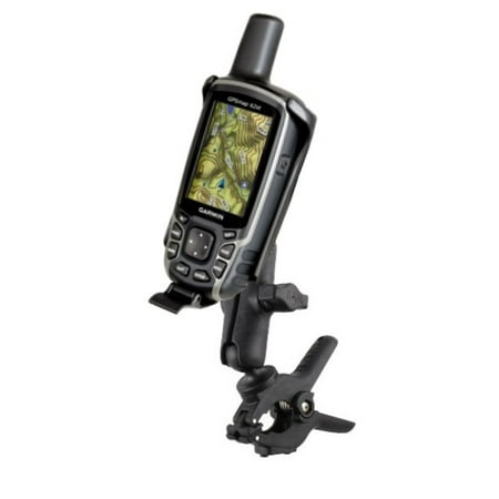 Garmin 64 Mount RAM Medium Tough-Clamp Mount Holder for Garmin Astro 320 GPSMAP 62 62s 62sc 62st 62stc 64 64s 64st ()