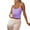 Purple, variant on Women's Collision Bow Vest Slip Solid Color Tank Slim Top S-XL