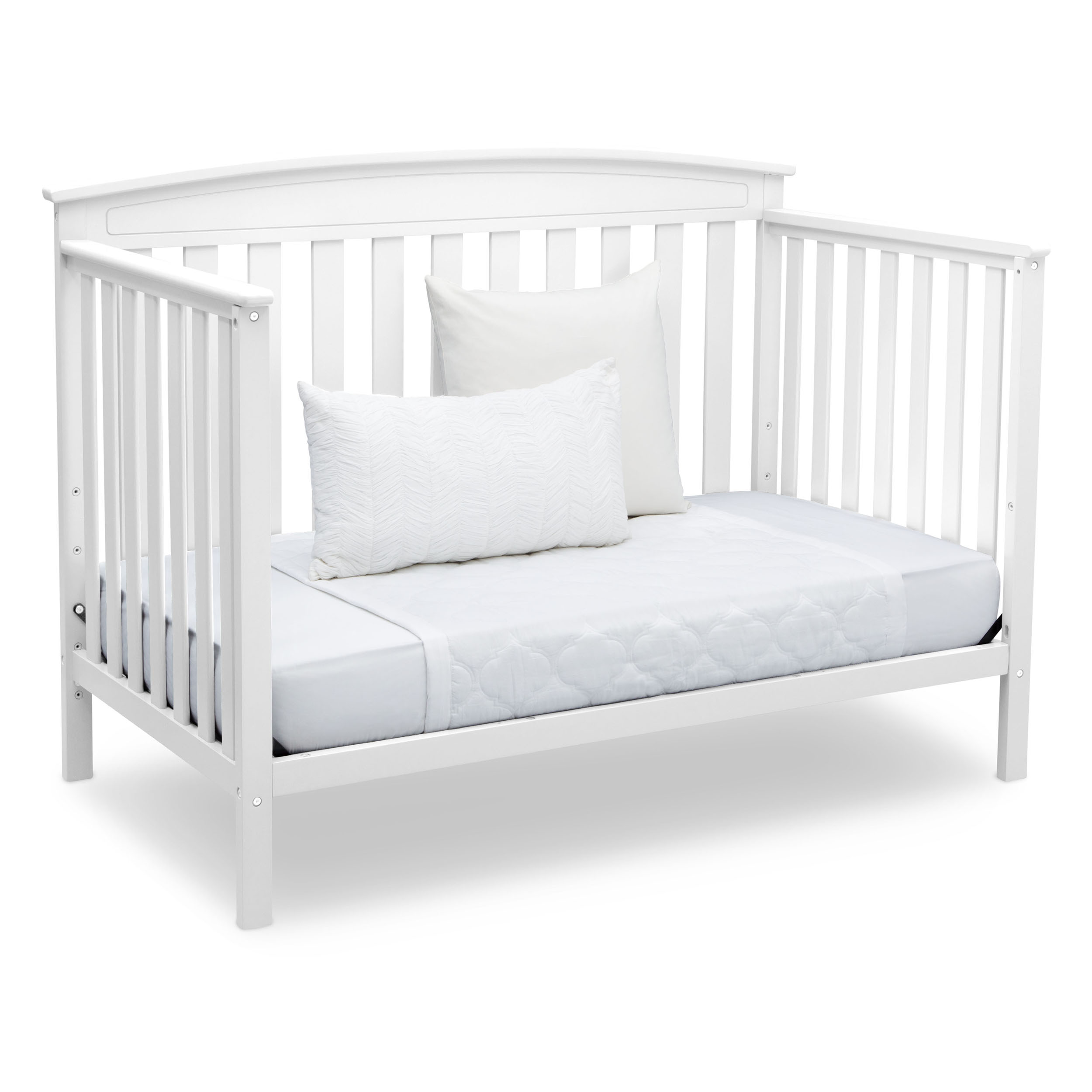 Delta Children Gateway 4-in-1 Convertible Baby Crib, White - image 10 of 11