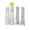 White1, variant on Disposable Ice Popsicle Bags 6x22cm 50 Pack With Zip Seal For Freezer Tubes Yogurt Juice Fruit Ice Candy With Funnel